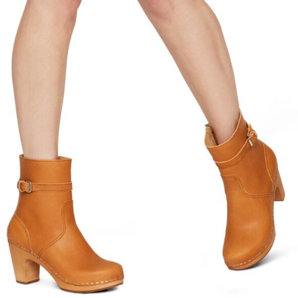 NWOT Swedish Hasbeens Jodhpur Bootie Sz 9 - Picture 2 of 11